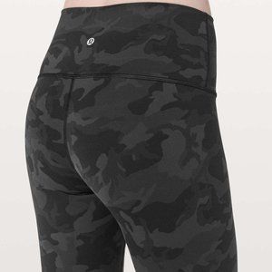 Lululemon Wunder Under Crop (HR) Full-On Luon 21" I Camo Multi Grey